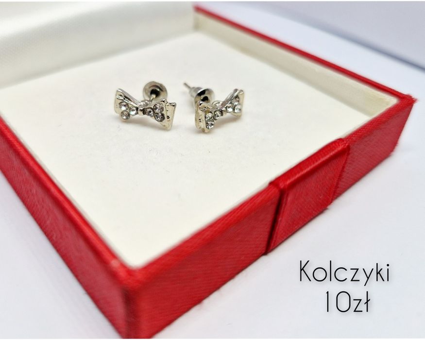 Kolczyki ze stali, nowe