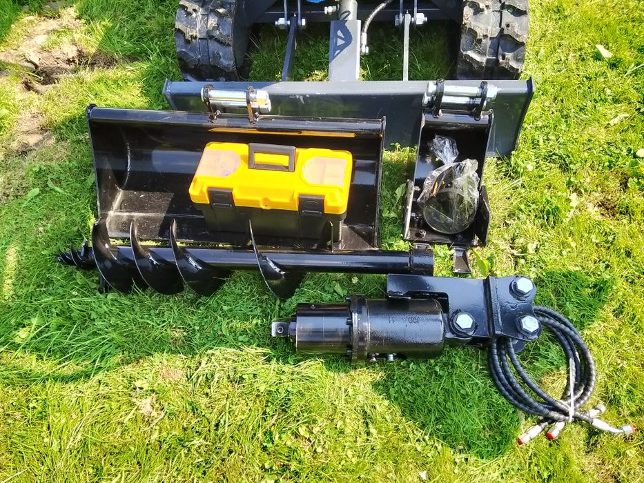 Minikoparka 1.2 T +  Osprzęt