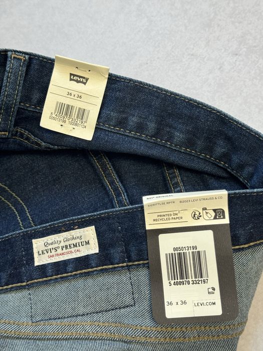 Нові джинси Levi’s 501 premium чоловічі темно сині оригінал
