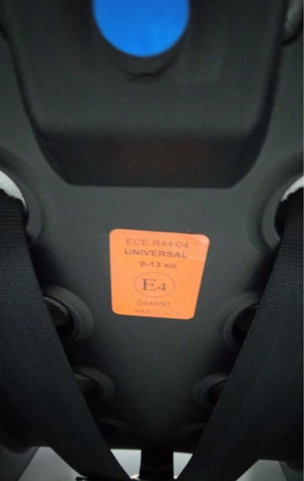 Cadeira auto 0+ nascimento até 13Kg