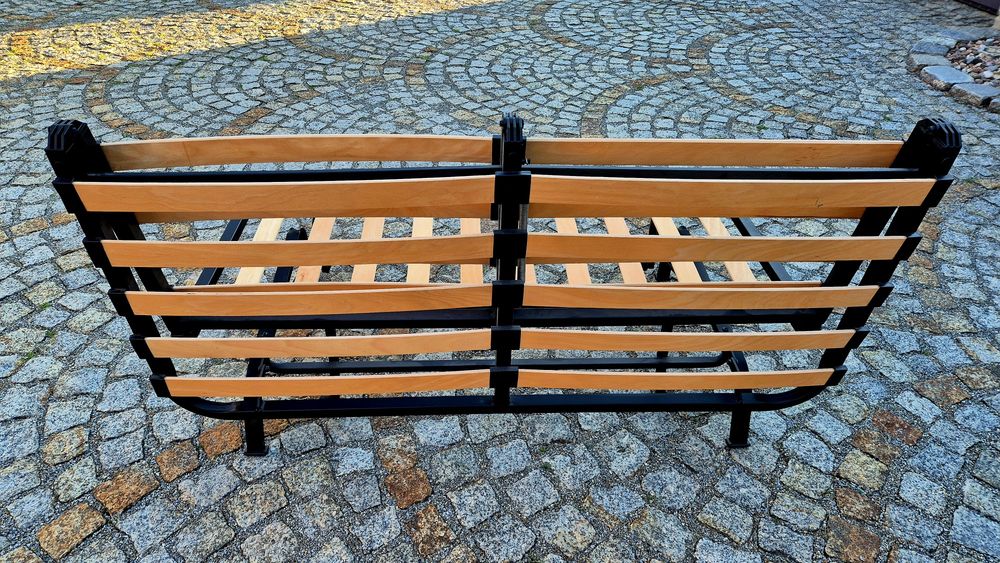 Sofa rozkładana / wersalka IKEA LYCKSELE 2-os. + pokrowiec i pojemnik