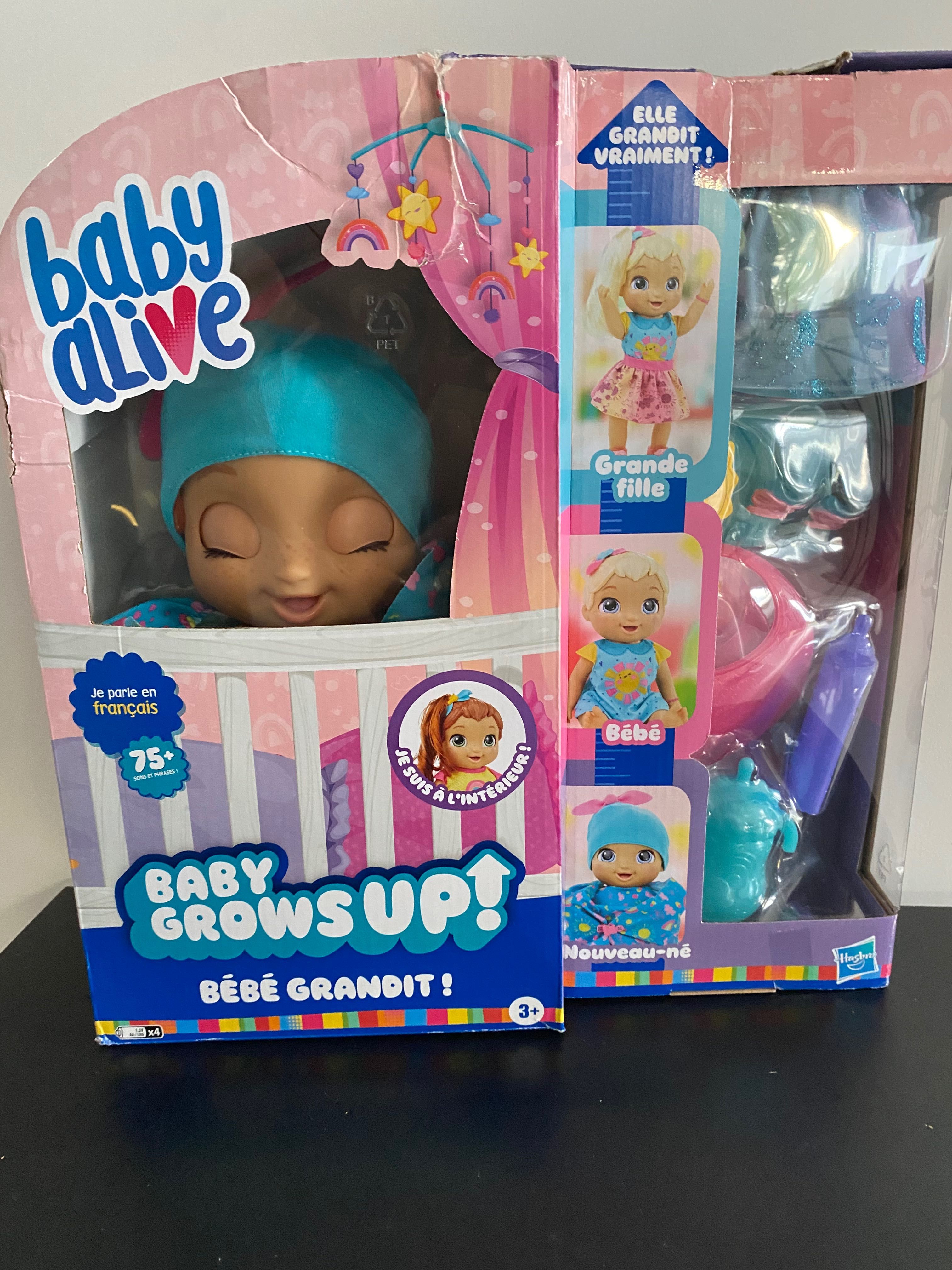 Lalka Baby Alive Grows Up Baby Lalka mowi po francusku. widnica OLX.pl