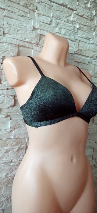 Biustonosz stanik bez fiszbin szary 80B Primark
