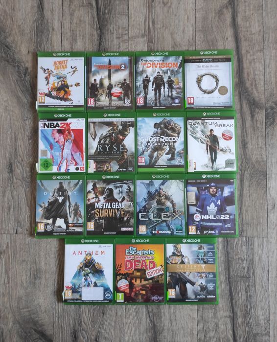 Gry Xbox One Dla Dzieci Przygodowe Gry Akcji RPG Strzelanki Wyścigi Wy