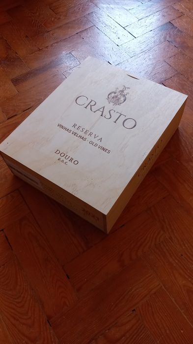 Caixas de Vinho em madeira