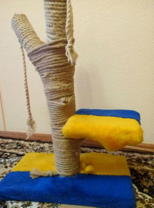 Когтeточка для кошeк, домик,