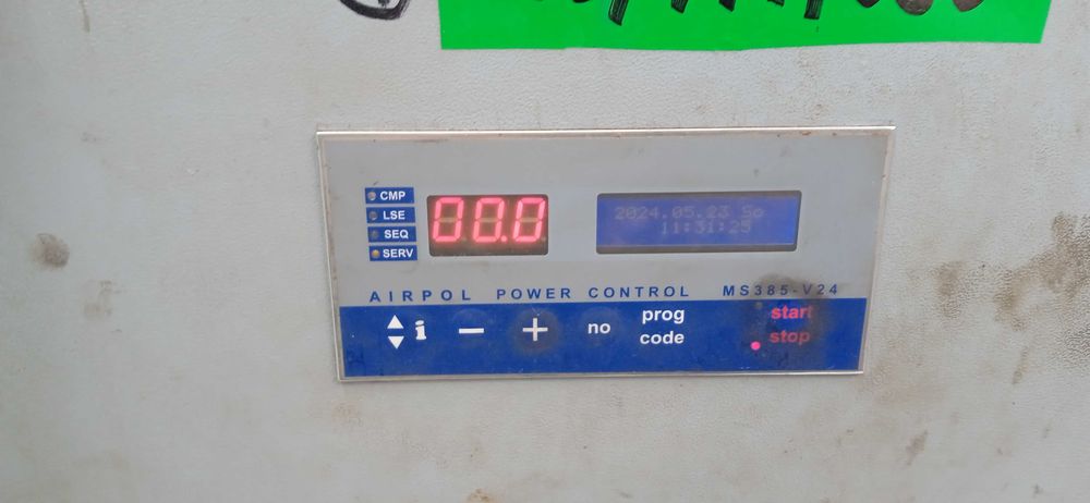 Kompresor sprężarka śrubowa AIRPOL 37 kW - 7,5 Bar - 385 m3/h