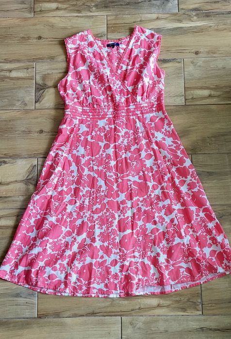 Bawełniana wzorzysta sukienka MAINE r.42