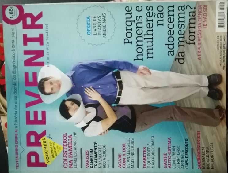 8 Revistas Antigas Prevenir de 2007 a 2012