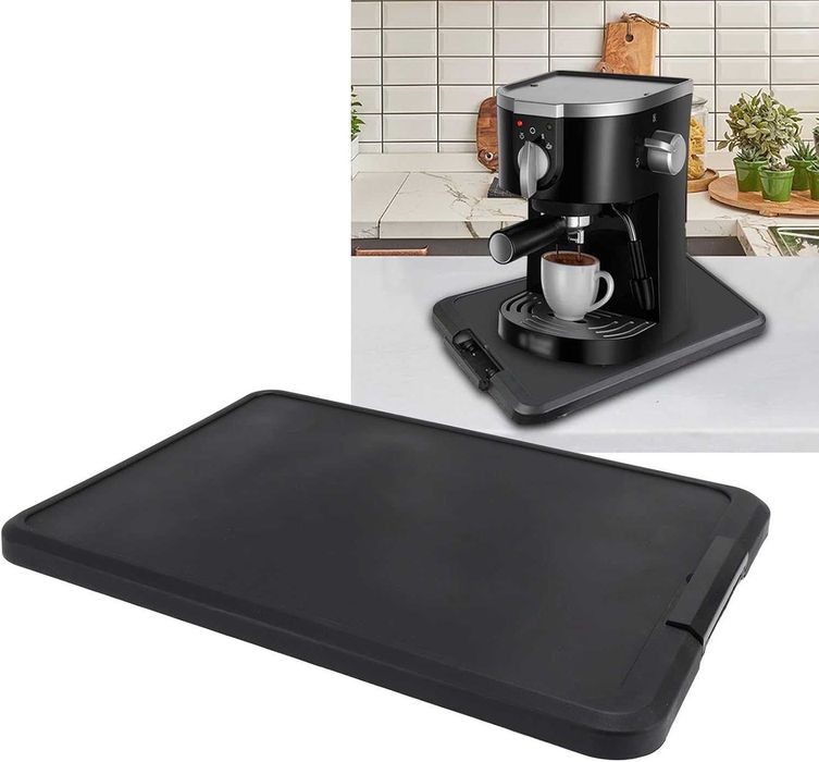 Półka kuchenna, przesuwana mata na ekspres