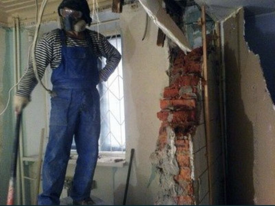 Демонтажные работы. Демонтаж разборка домов та разных зданий