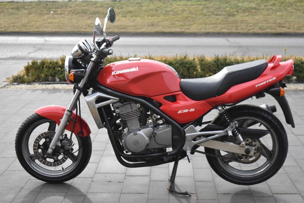Kawasaki ER 5 oryginalny stan, silnik ładnie pracuje, z niemiec***