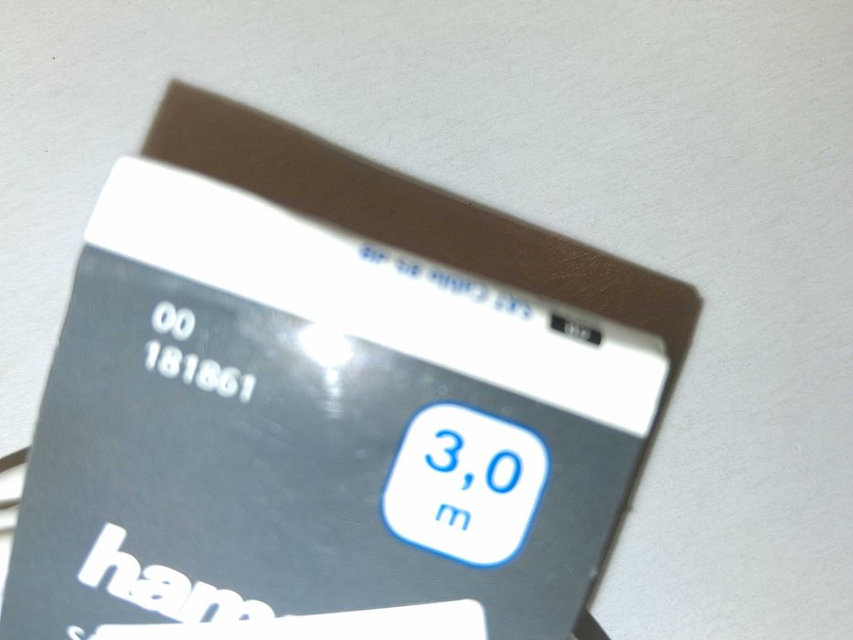 N114 Kabel Antenowy Satelitarny Hama F-Plug - F-Stecker 3m ClassicLine