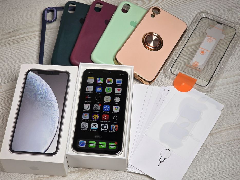 Смартфон Apple iPhone XR 64GB White (A2105) • NeverLock • 77%