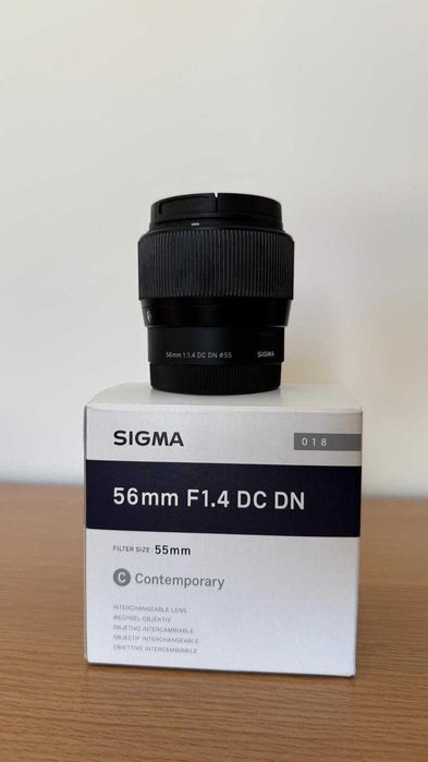 Lente Sigma 56mm f/1.4