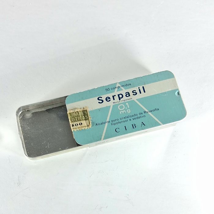 Lata antiga Serpasil