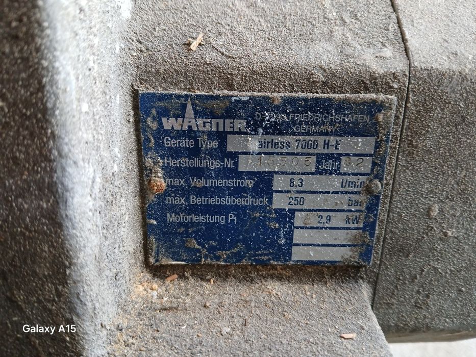 Agregat malarski WAGNER Airless 7000 H-E