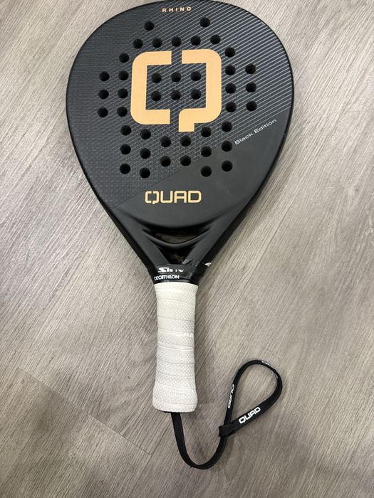 Raquete Padel Quad Rhino Black Edition 2024 – Como Nova