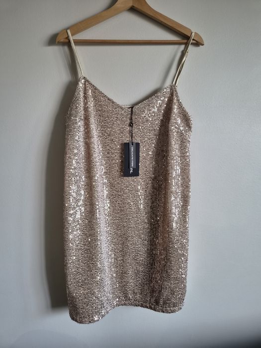 Sukienka cekiny threadbare L