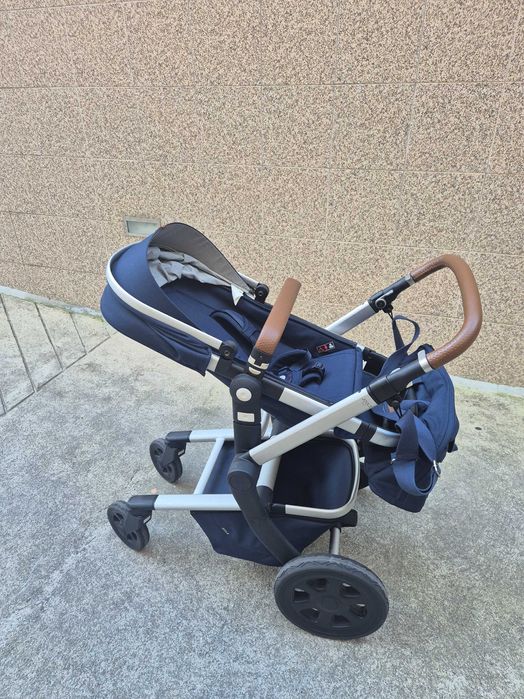 Carrinho Jollz Day 3 Parrot Blue - Conjunto completo em excelente estado
