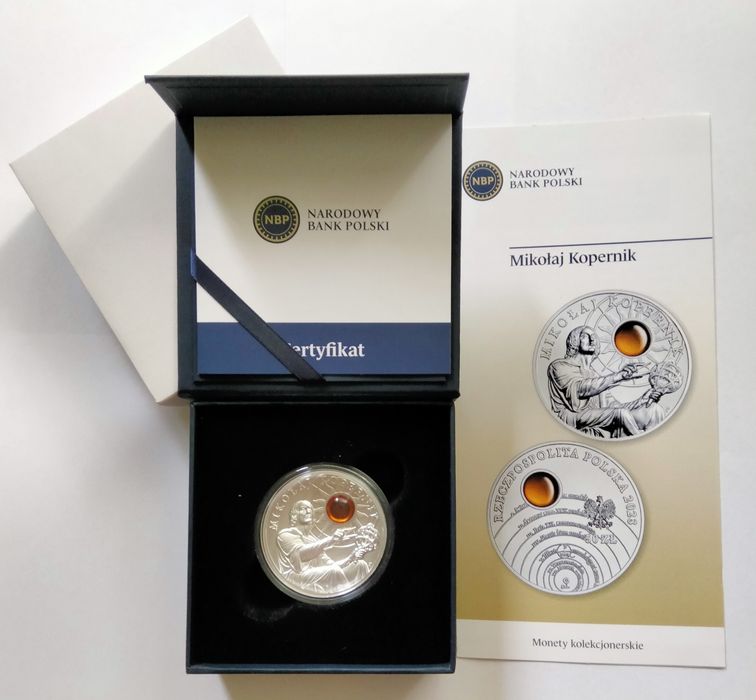 50 zł (złotych) - Mikołaj Kopernik 2023 + folder