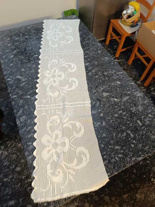 Conjunto Naperons para móvel - crochê