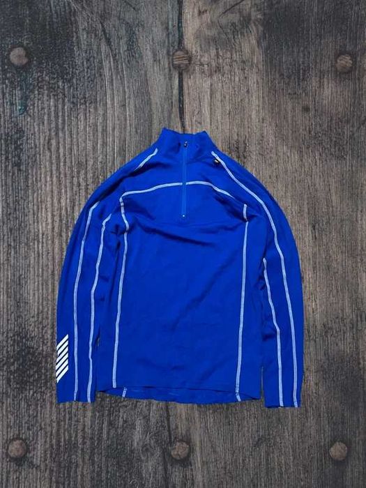 Koszulka techniczna longsleeve męski Helly Hansen niebieski S M workwe
