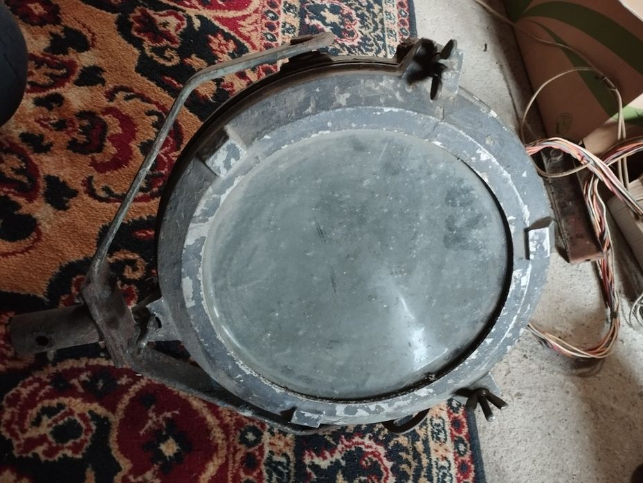 Stara Lampa Wojskowa Reflektor Szperacz