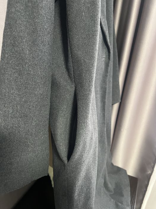 Пальто Vila вовняне довге оверсайз (Розмір L)