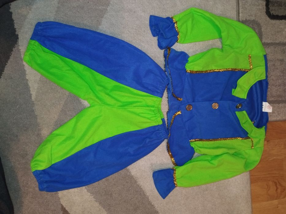 Strój przebranie Czarny Piotruś karnawał