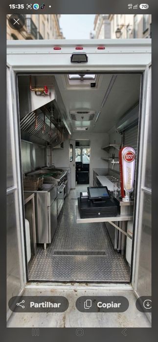 carrinha Iveco 1992 foodtruck