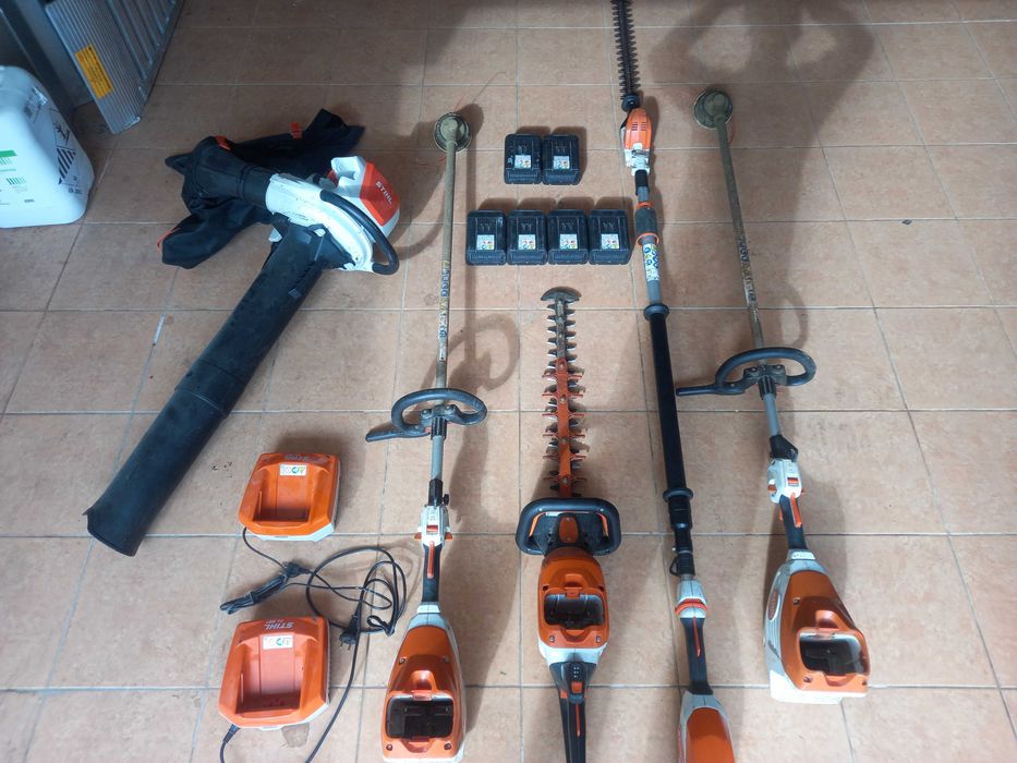 Maquinas jardim bateria STHIL