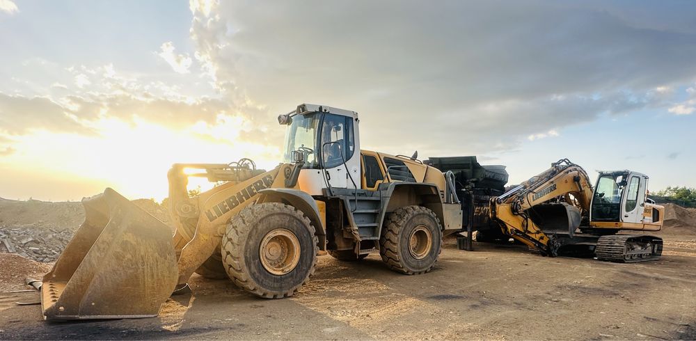 Usługi koparka gasienicowa/kolowa,wynajem przesiewacza ,ladowarka