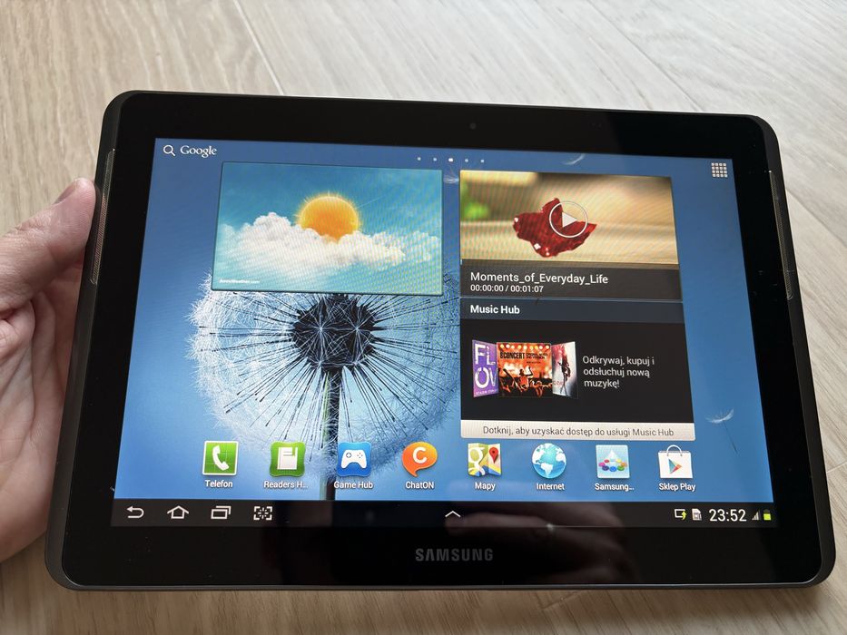 Tablet Samsung Galaxy Tab 2 10.1 GSM i WiFi etui