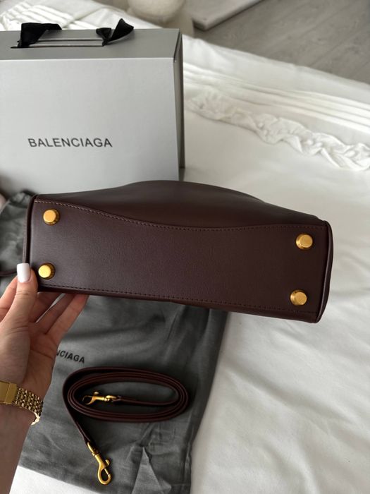 Torba Balenciaga rodeo chocolate