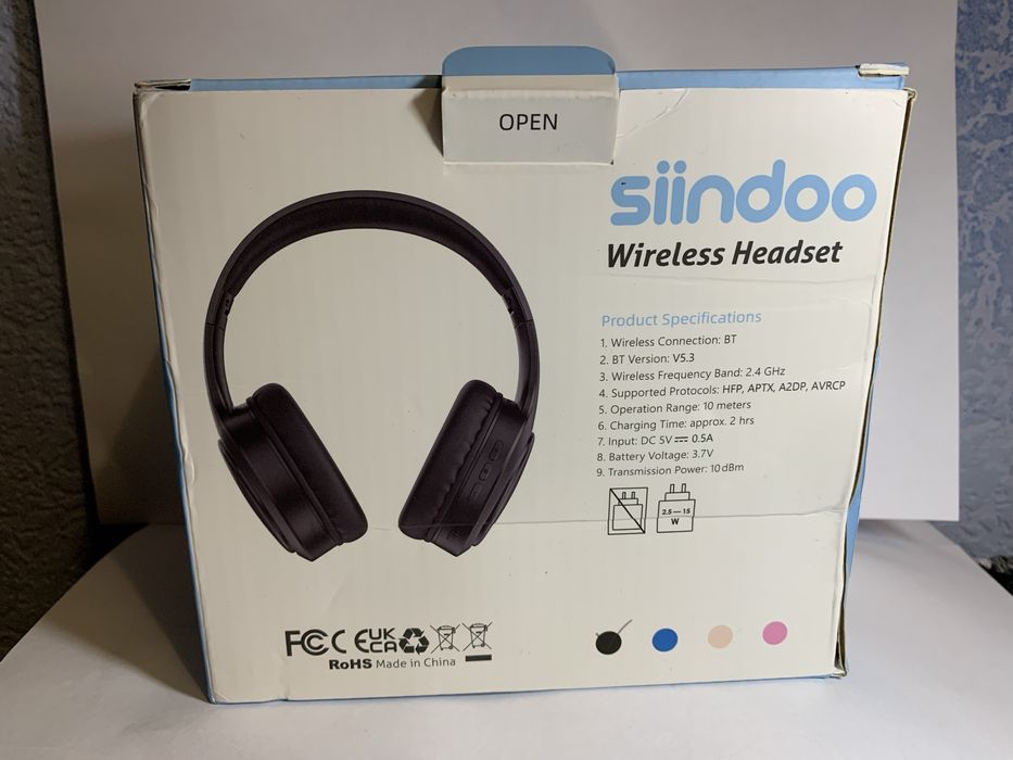 Безпровідні накладні навушники