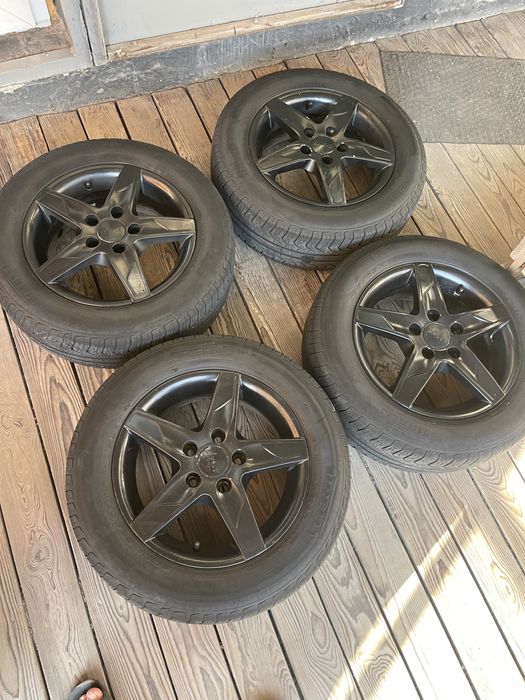 5/112R15 диски +шины 195/65/15 пирелли(Шиномонтаж Протектор)