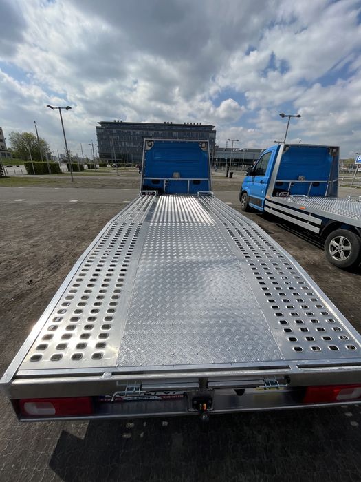 Wypożyczalnia Lawet Wynajem Laweta VW Crafter kat. B Autolaweta