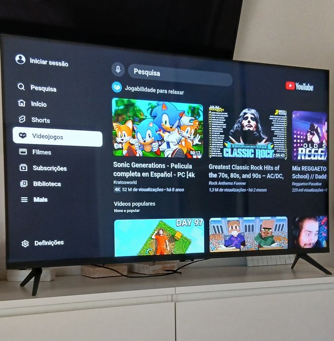SAMSUNG 55 NA GARANTIA"faço entrega incluída no valor com caixa manual e fatura
