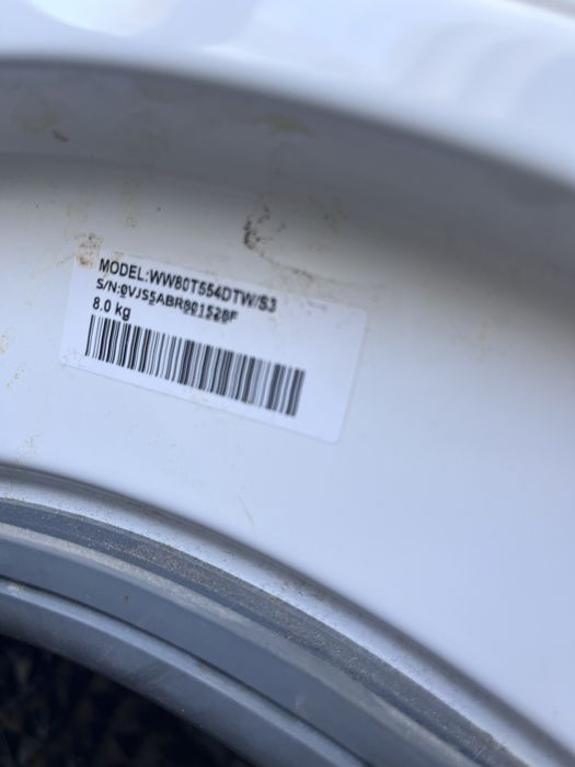 Máquina de lavar roupa Samsung 8kg