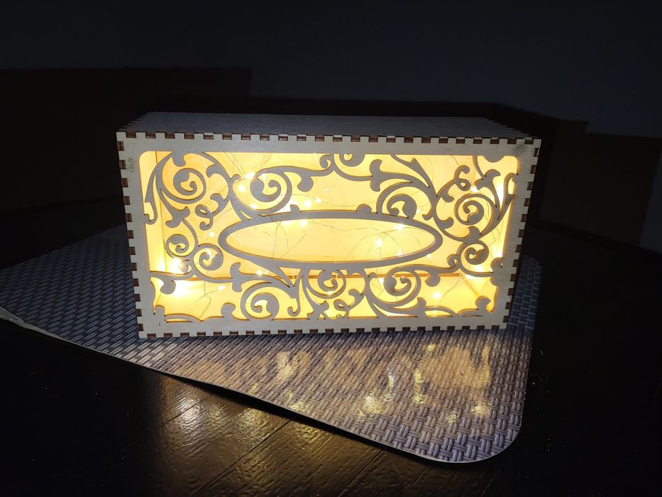 Lampa z naturalnego drewna | Boho Loft | LED