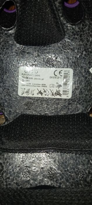 Capacete para patins- roxo