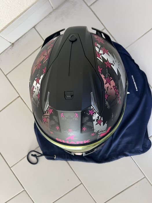 Capacete SHARK Skwal i3 Hellcat MAT Black / Chrom / Violet