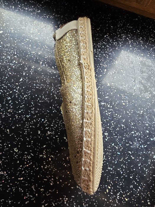 Espadryle  brokatowe