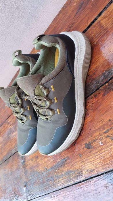 Кросівки хакі Clarks 40+ подарунок