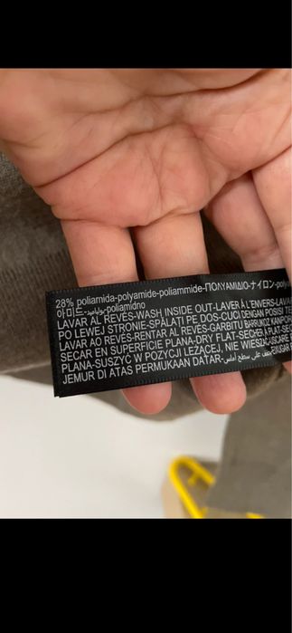 Massimo Dutti - oliwkowy sweterek :welna , wiskoza  M:L