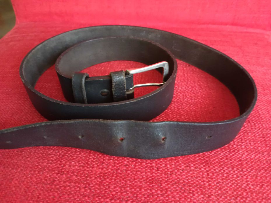 Cintos em pele para homem cor preto  tam. 110-44 - 2 cintos