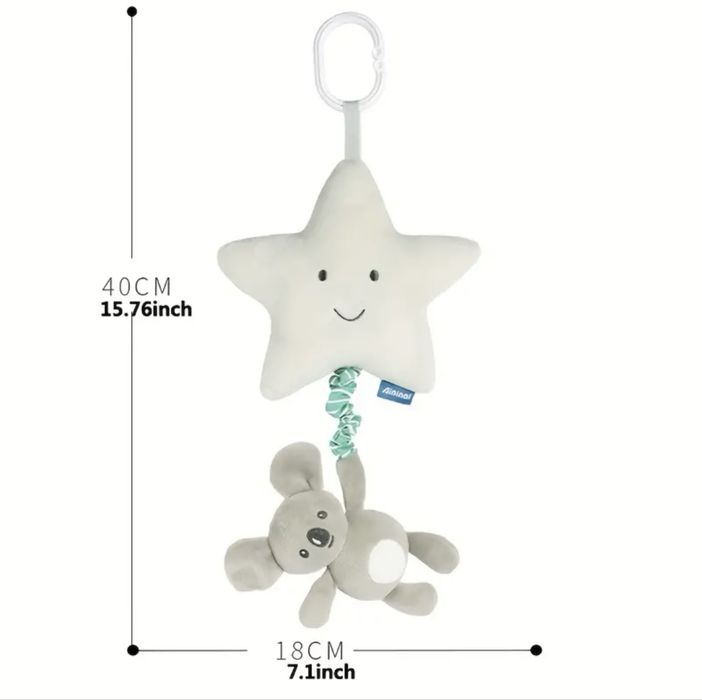 Музыкальная подвеска Звездочка-Коала На (коляску, кроватку)