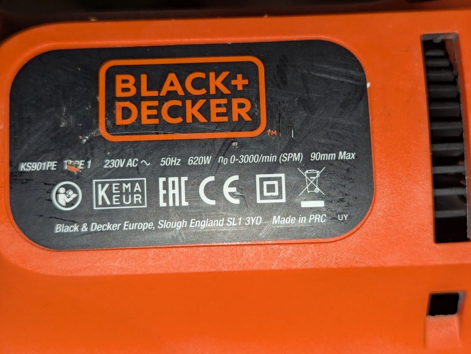 Лобзик Black+Decker 620Ватт - не 500!