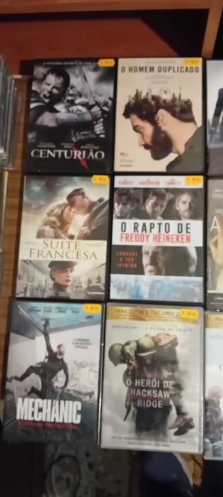 Filmes em Dvd Top Diversos Géneros da NOS Audiovisuais.